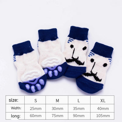 Calcetines y Botitas Protectoras para Perros y Gatos Antirasguños - Image 8