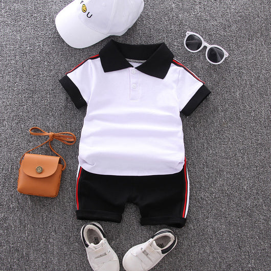 Conjunto de Verano para Niño - Playera y Pantalón Corto Modernos - Image 8