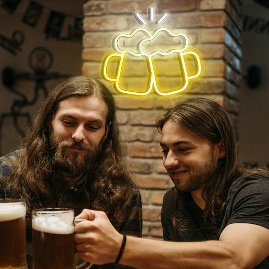 Letrero Neon LED Bar Beer Cheers - Luz Decorativa - Image 2