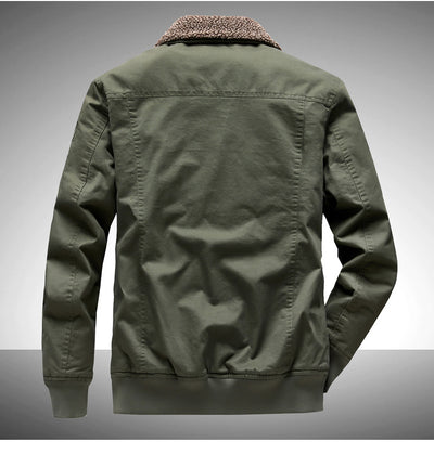 Overol Casual Holgado de Algodón Grueso Forrado en Fleece para Tallas Grandes - Image 20