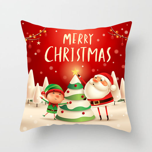 Funda de Almohada Navideña con Diseño de Muñeco de Nieve - Image 8