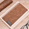Billetera Delgada para Hombre con Botón - Diseño Minimalista Moderno