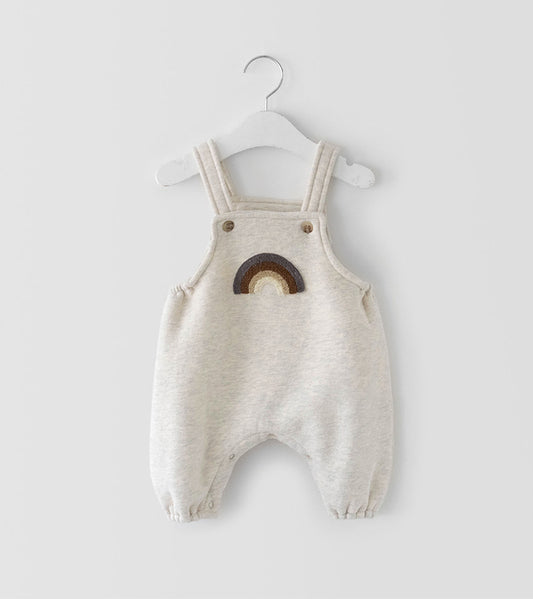 Mono Infantil Coreano Primavera con Tirantes - Diseño Adorable Unisex - Image 2