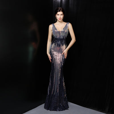 Vestido de Noche Elegante Largo y Ajustado para Mujer - Image 3