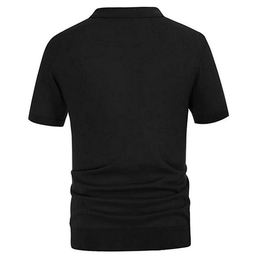 Polo Casual Manga Corta a Rayas para Hombre - Image 11