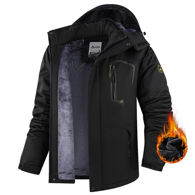 Chaqueta de Montaña Térmica Impermeable con Forro Polar - Image 5