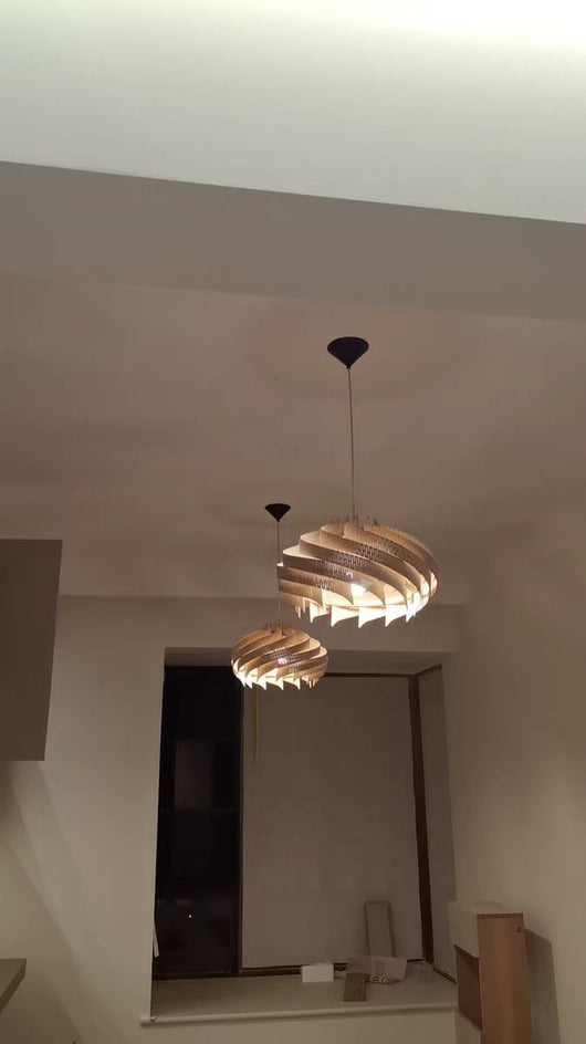 Lámpara de Techo Espiral Retro - Elegancia Vintage para Espacios Sofisticados - Image 20