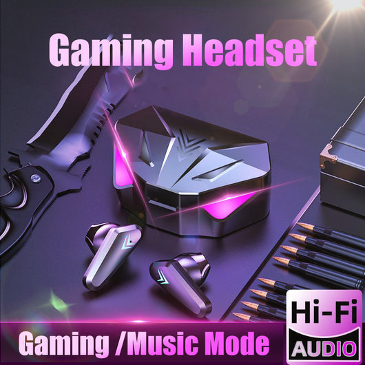 Auriculares Gaming Inalámbricos con Sonido HiFi y Micrófono - Bluetooth sin Latencia - Image 3