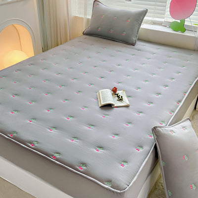 Sábana Ajustable de Algodón Premium para Cuna y Colchón Simmons