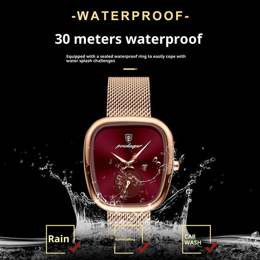 Reloj Inteligente Coreano Impermeable para Mujer - Estilo Trendy - Image 2