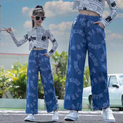 Pantalones Otoñales para Niñas con Tobillo Ajustado - Image 9