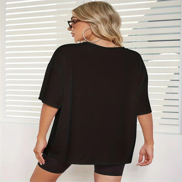 Playera Casual Cuello Redondo Manga Corta