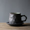 Juego de Taza y Platillo de Café Japonés Estilo Europeo Retro Lujo