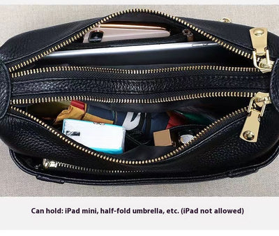 Bolso de Cuero Genuino de Gran Capacidad - Bolsa Madre Tipo Hombro - Image 32