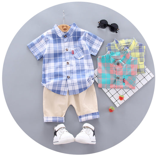 Conjunto Infantil de Camisa Manga Corta - Image 4