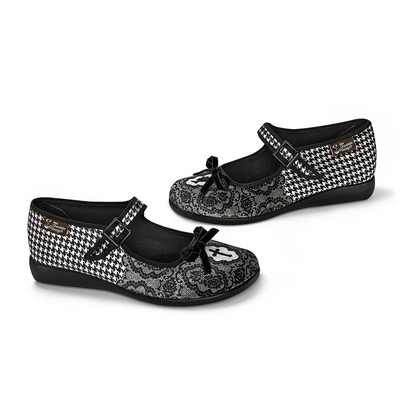 Chocolaticas® Simonette Women's Mary Jane Flat - Tekeno