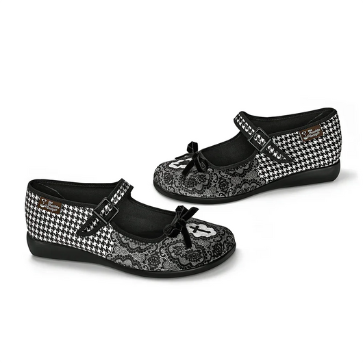 Chocolaticas® Simonette Women's Mary Jane Flat - Tekeno