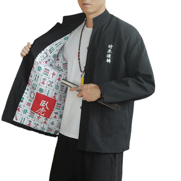 Chaqueta Estrella Oversize Talla Grande para Hombre