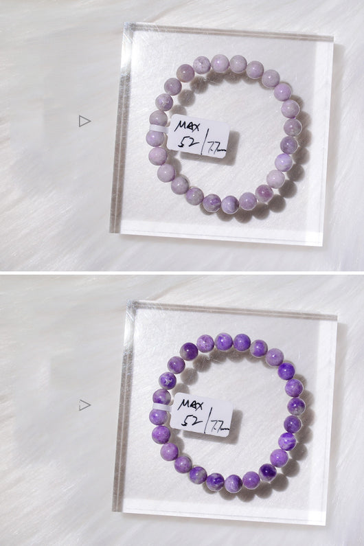 Pulsera de Sodalita Natural que Cambia a Púrpura con la Luz Solar - Image 12