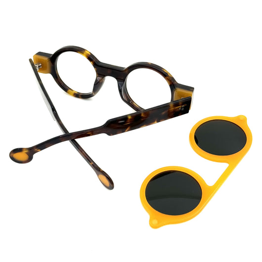 Gafas de Sol Polarizadas Azul Klein con Diseño Geométrico Circular - Image 27