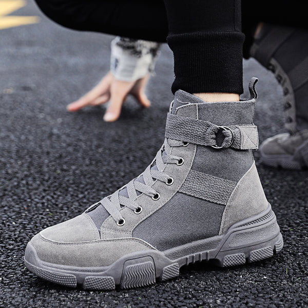 Botas de Trabajo Martin Canvas Altas para Hombre