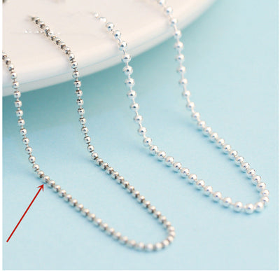 Pulsera de Cadena de Bolitas en Plata 925 - Diseño Versátil - Image 18