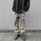 Jeans Hombre Patrón Camuflaje Árbol Corte Recto Oversize