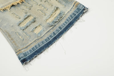 Jeans Cargo Oversize con Agujeros Grandes y Cintas Laterales - Image 14