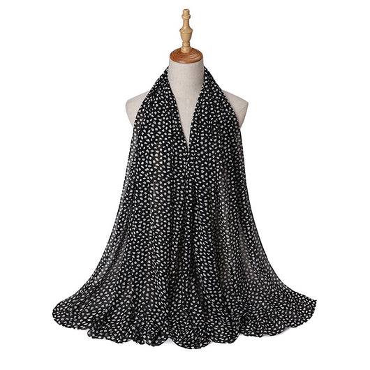 Pañuelo Estampado Chifón Malayo Indonesio para Mujer - Image 8