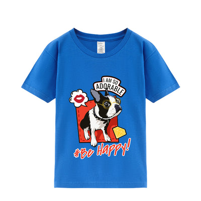 Playera Bulldog Francés Estampado Verano Manga Media - Image 21