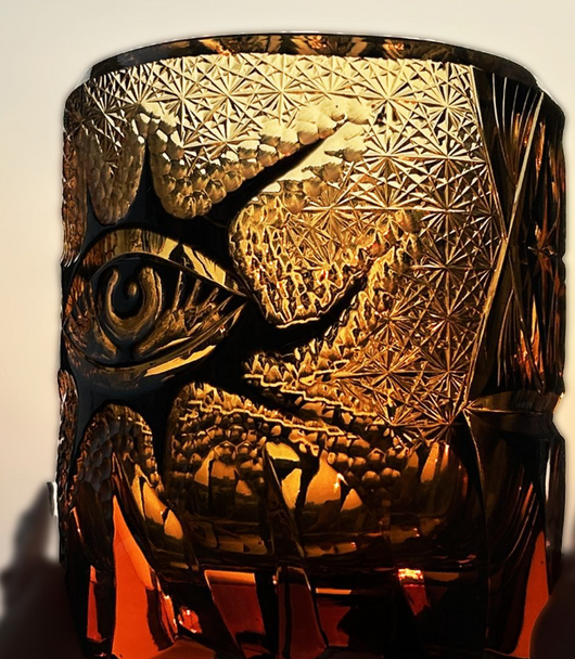 Copa de Vino Ojo de Dios Tallada a Mano - Cristal Premium - Image 12