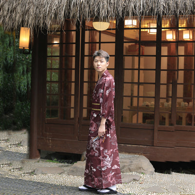 Kimono Japonés Grueso Antiarrugas para Hombre - Image 3