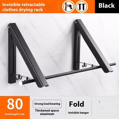 Tendedero Invisible Plegable de Aluminio sin Perforaciones - Image 8