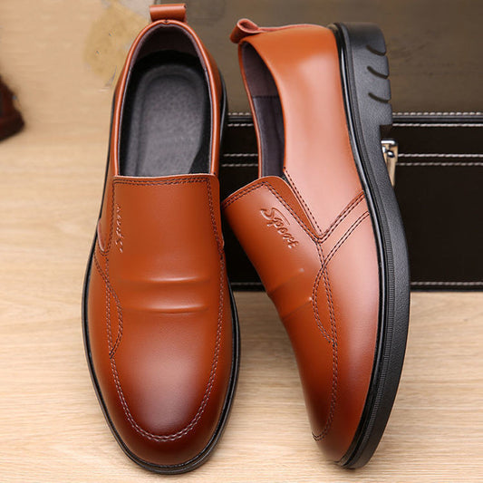 Zapatos de Cuero Respirable para Hombre - Elegancia Casual y Profesional