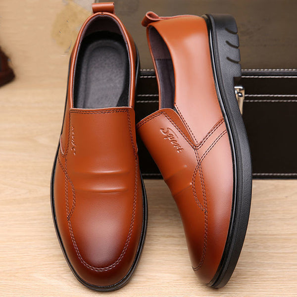 Zapatos de Cuero Respirable para Hombre - Elegancia Casual y Profesional