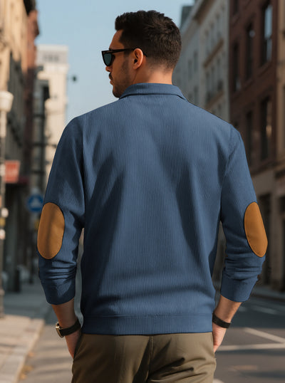 Suéter Casual de Cuello Alto para Hombre - Otoño e Invierno - Image 25