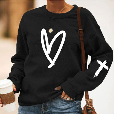 Sudadera Térmica para Mujer con Estampado Love Frente y Espalda - Image 12