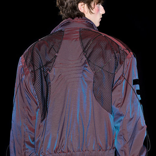 Chaqueta de Malla con Costuras Reforzadas - Diseño Moderno y Versátil - Image 4
