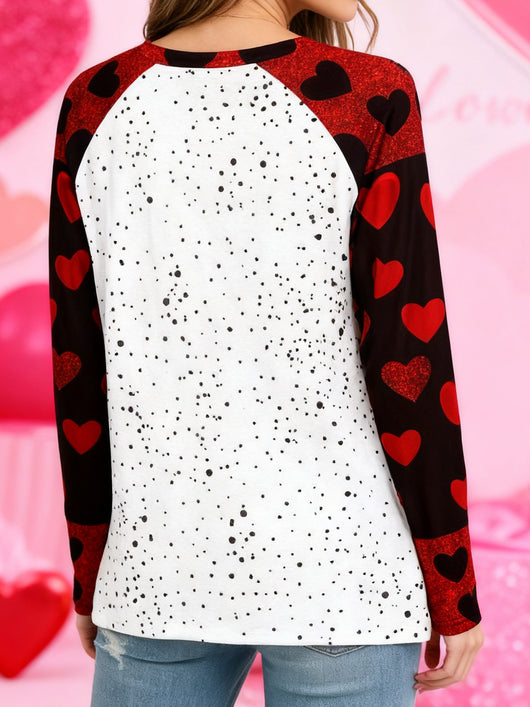 Playera Navideña Estampada Talla Grande para Mujer, Manga Larga - Image 45