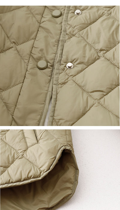Abrigo Térmico Acolchado con Cuello Alto y Manga Larga - Image 20