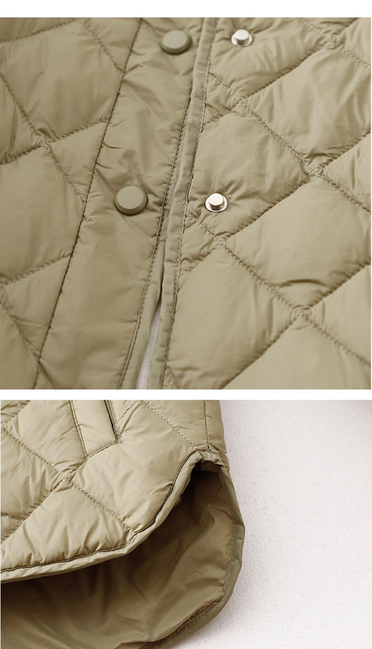 Abrigo Térmico Acolchado con Cuello Alto y Manga Larga - Image 20