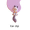 Cute Cat Earrings Can Swing Fun Fashion Painless Ear clip