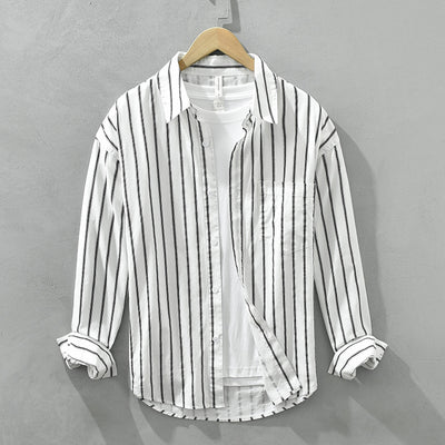Camisa Casual de Cuadros con Cuello Cuadrado - Blusa Suelta de Algodón Puro - Image 6