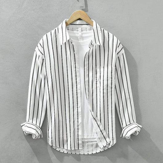 Camisa Casual de Cuadros con Cuello Cuadrado - Blusa Suelta de Algodón Puro - Image 6