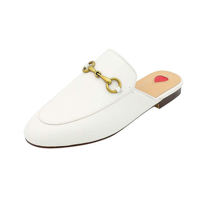 Sandalias Baotou de Cuero con Detalle Horsebit - Comodidad y Estilo para Mujer - Image 8