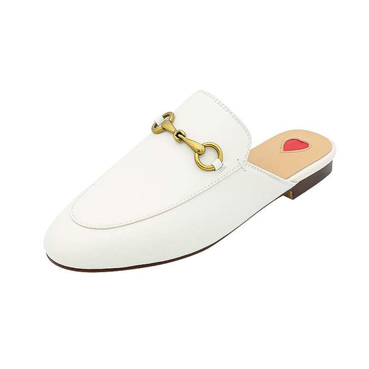 Sandalias Baotou de Cuero con Detalle Horsebit - Comodidad y Estilo para Mujer - Image 8