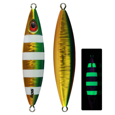 Señuelo Luminoso UV para Pesca en Barco - Placa Basculante 60g/90g - Image 5