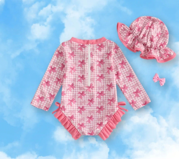 Traje de Baño Infantil con Manga Larga - Diseño Adorable para Niñas - Image 6