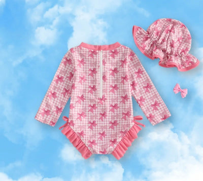 Traje de Baño Infantil con Manga Larga - Diseño Adorable para Niñas - Image 6