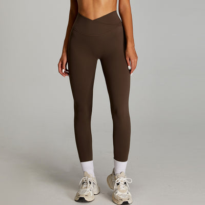 Pantalones Deportivos Cintura Alta Efecto Desnudo Mujer - Secado Rápido y Ajuste Perfecto - Image 8